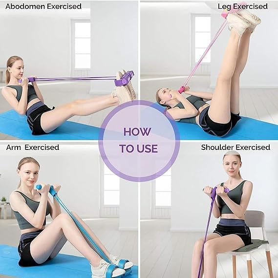 India's #1 Multifunction Pedal Puller Resistance Band