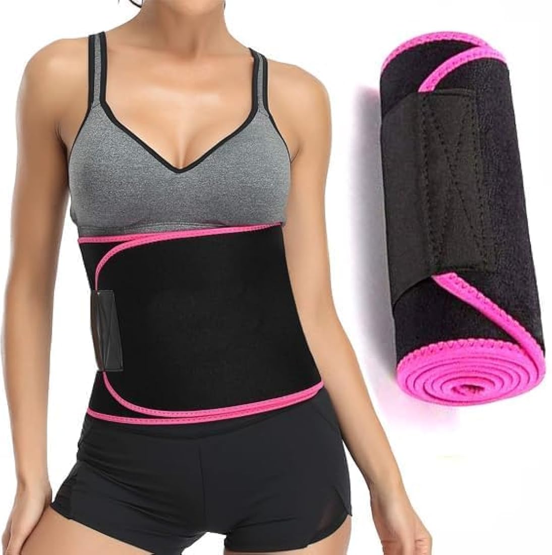 Lose Belly Fat Faster Womentia® Adjustable Premium Waist Trimmer Belt
