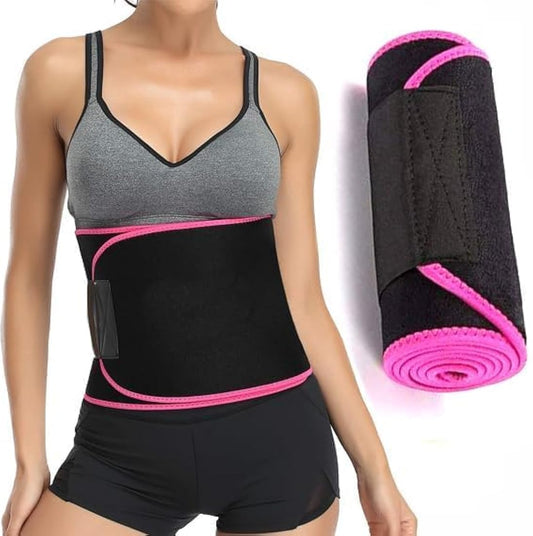 Lose Belly Fat Faster Womentia® Adjustable Premium Waist Trimmer Belt