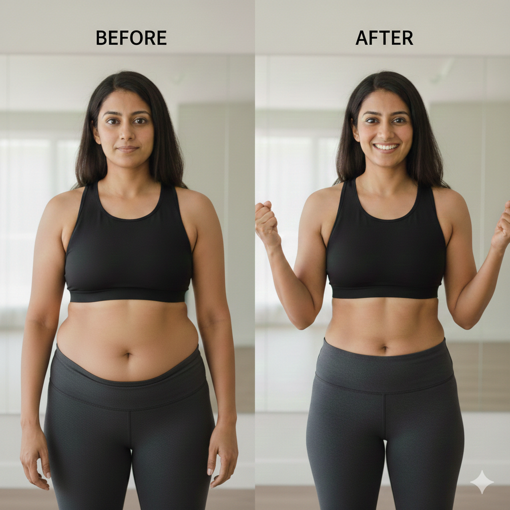 Lose Belly Fat Faster Womentia® Adjustable Premium Waist Trimmer Belt