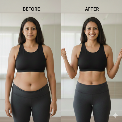 Lose Belly Fat Faster Womentia® Adjustable Premium Waist Trimmer Belt