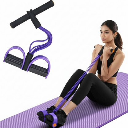Extra Strong Multi-Function Yoga Pedal Puller Resistance Band for Yoga, Fitness & Home Gym